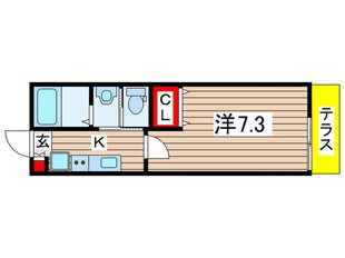 マーブルコート千葉みなとの物件間取画像